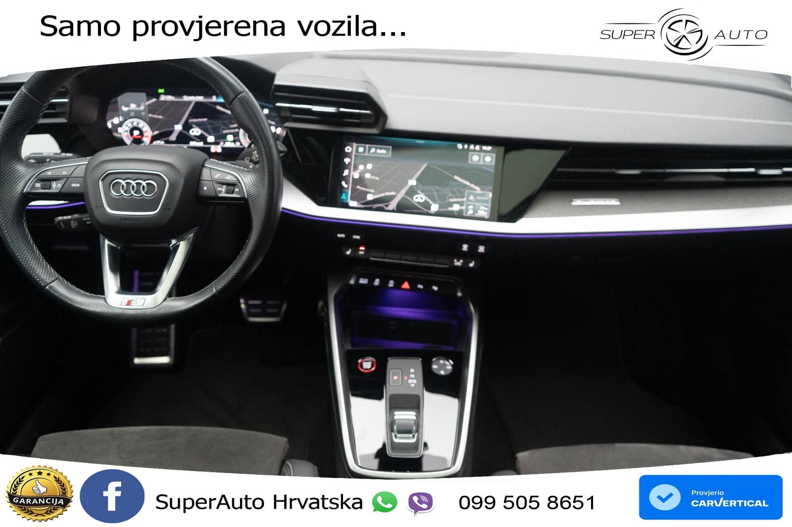 Audi S3 2.0 TFSI (310 KS) quattro S tronic LED+GR SJED+ACC