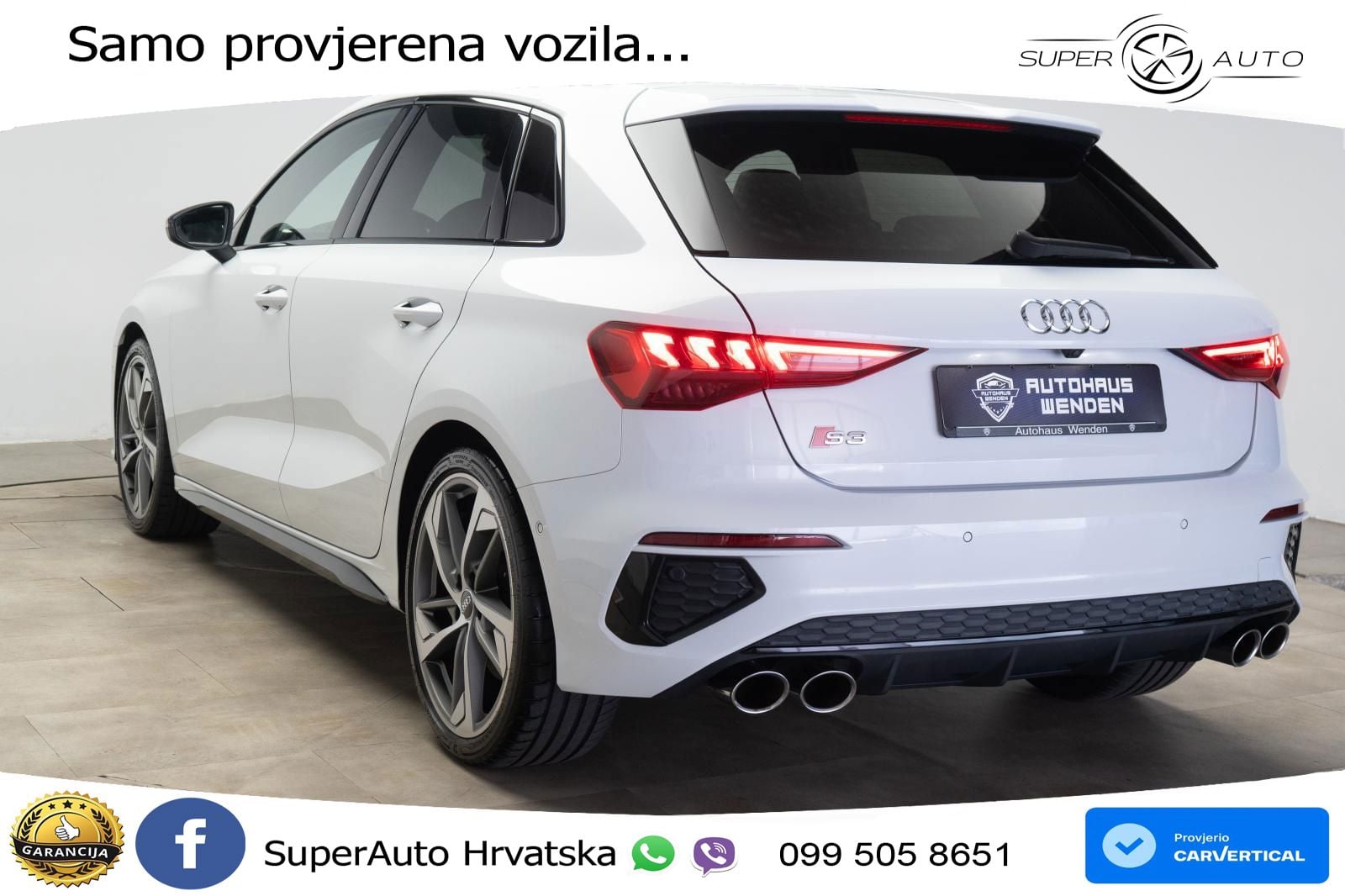 Audi S3 2.0 TFSI (310 KS) quattro S tronic LED+GR SJED+ACC