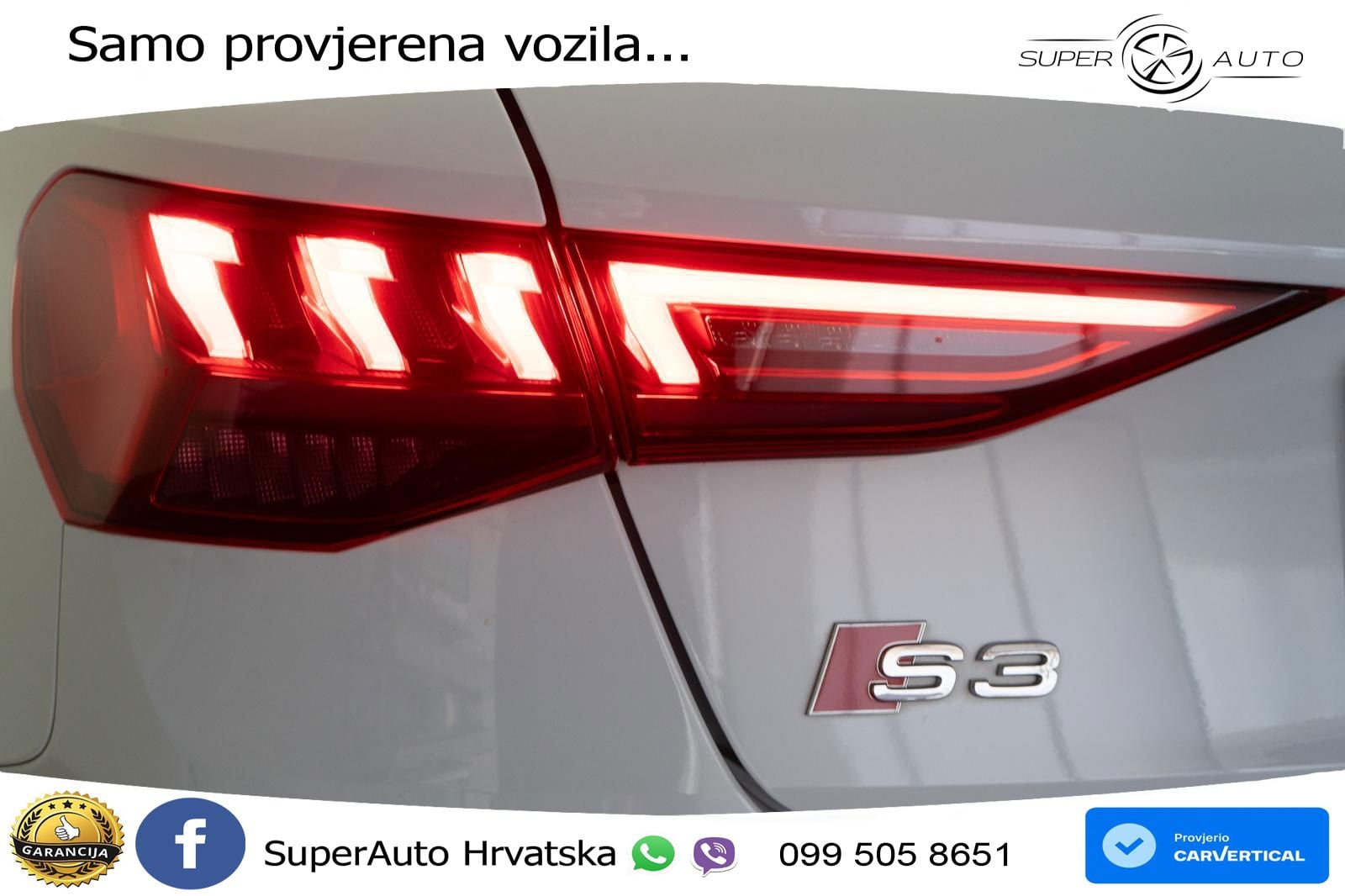 Audi S3 2.0 TFSI (310 KS) quattro S tronic LED+GR SJED+ACC