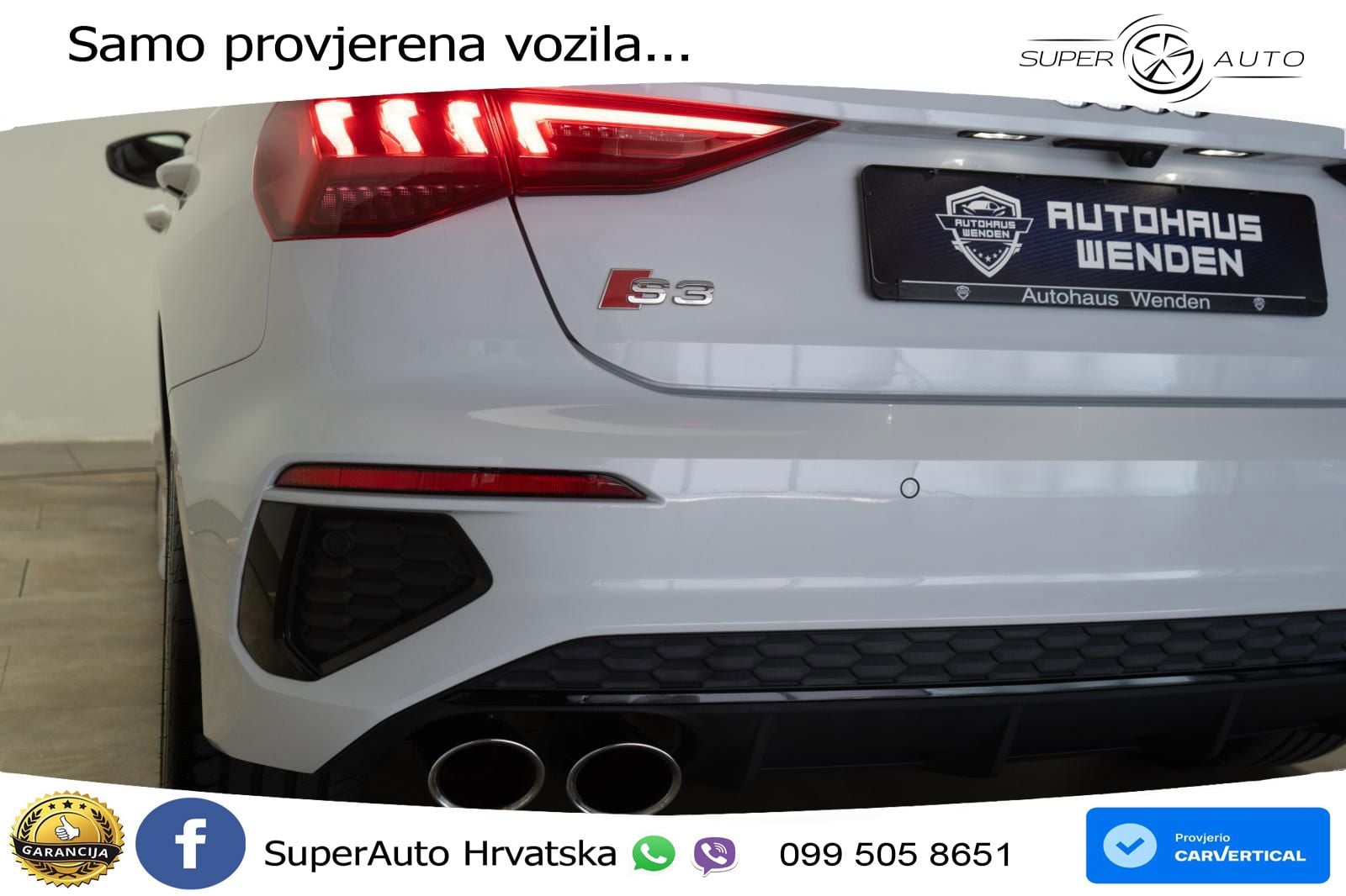 Audi S3 2.0 TFSI (310 KS) quattro S tronic LED+GR SJED+ACC