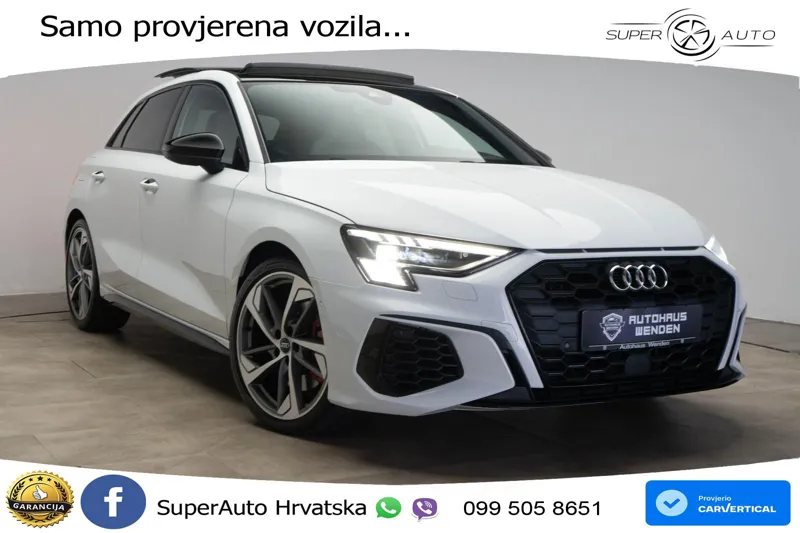Audi S3 2.0 TFSI (310 KS) quattro S tronic LED+GR SJED+ACC