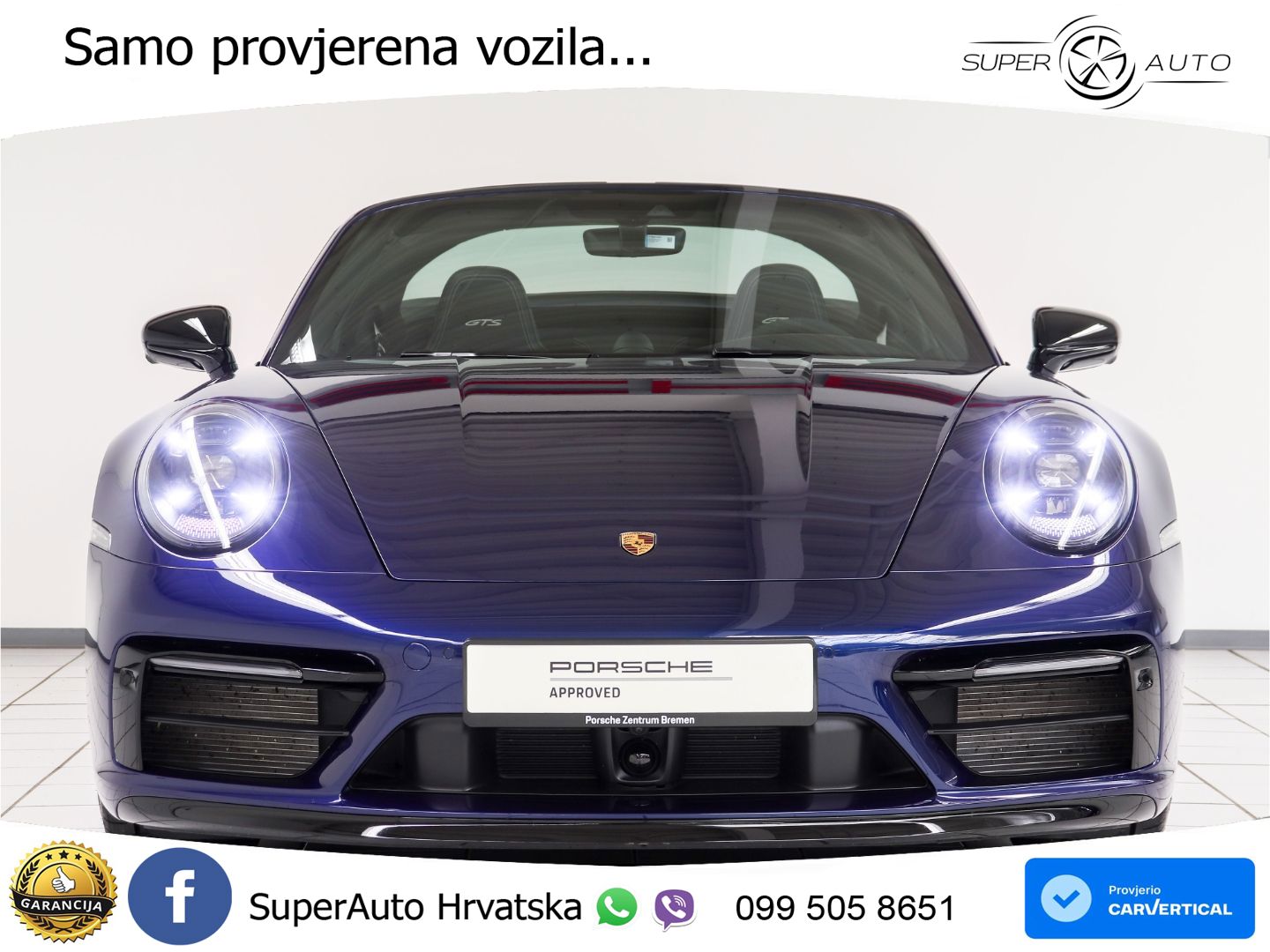 Porsche 911 Targa 4 GTS 3.0 (480 KS) PDK MATRIX+GR SJED+KAM