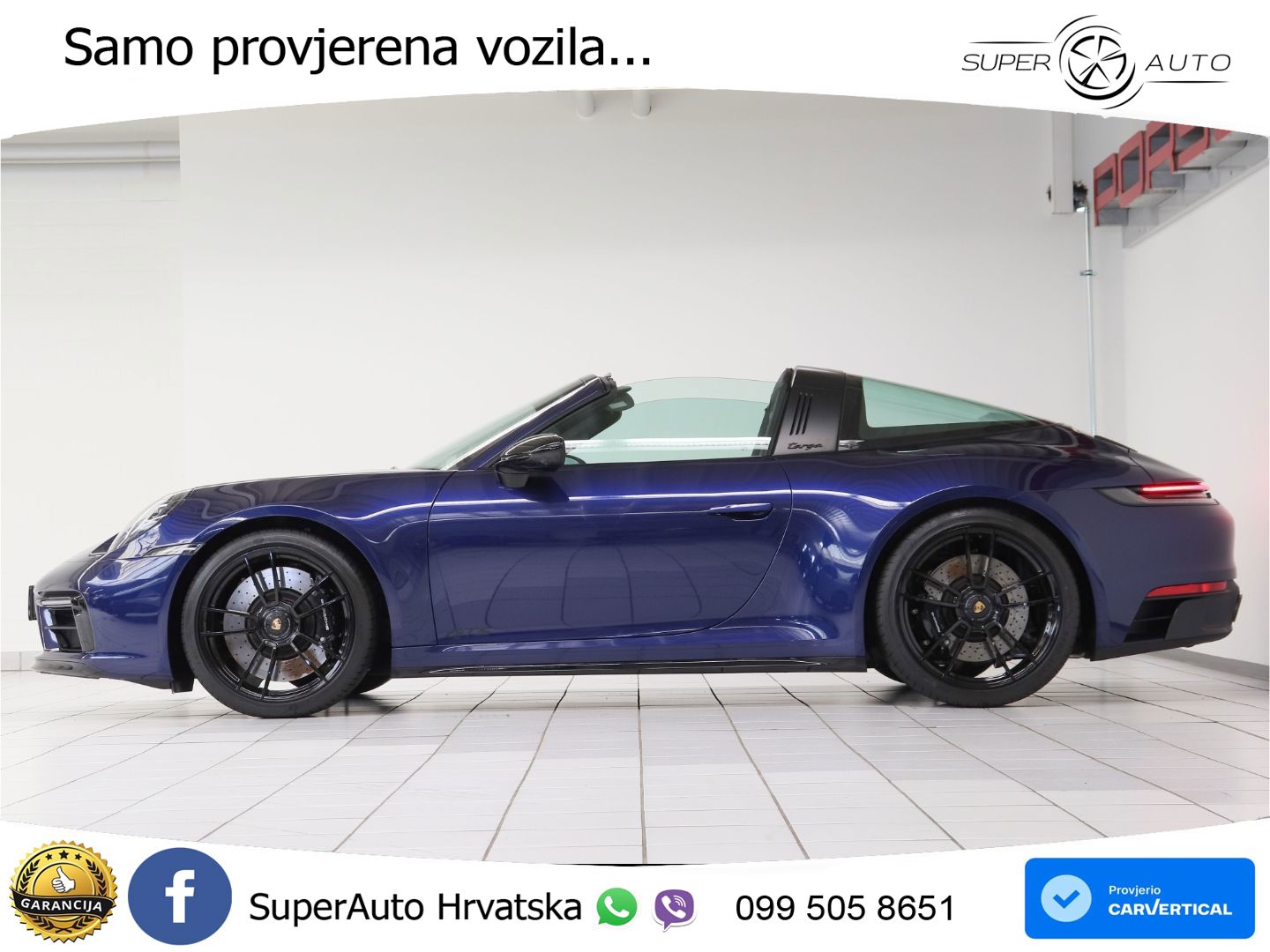 Porsche 911 Targa 4 GTS 3.0 (480 KS) PDK MATRIX+GR SJED+KAM
