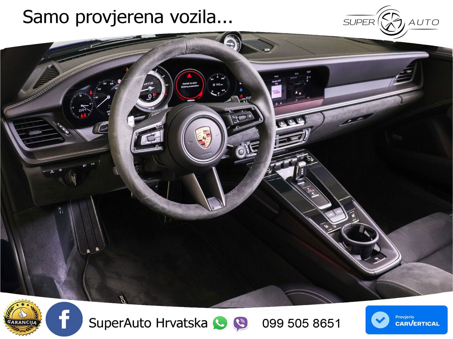 Porsche 911 Targa 4 GTS 3.0 (480 KS) PDK MATRIX+GR SJED+KAM