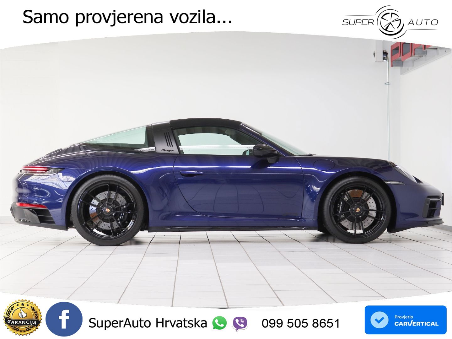 Porsche 911 Targa 4 GTS 3.0 (480 KS) PDK MATRIX+GR SJED+KAM