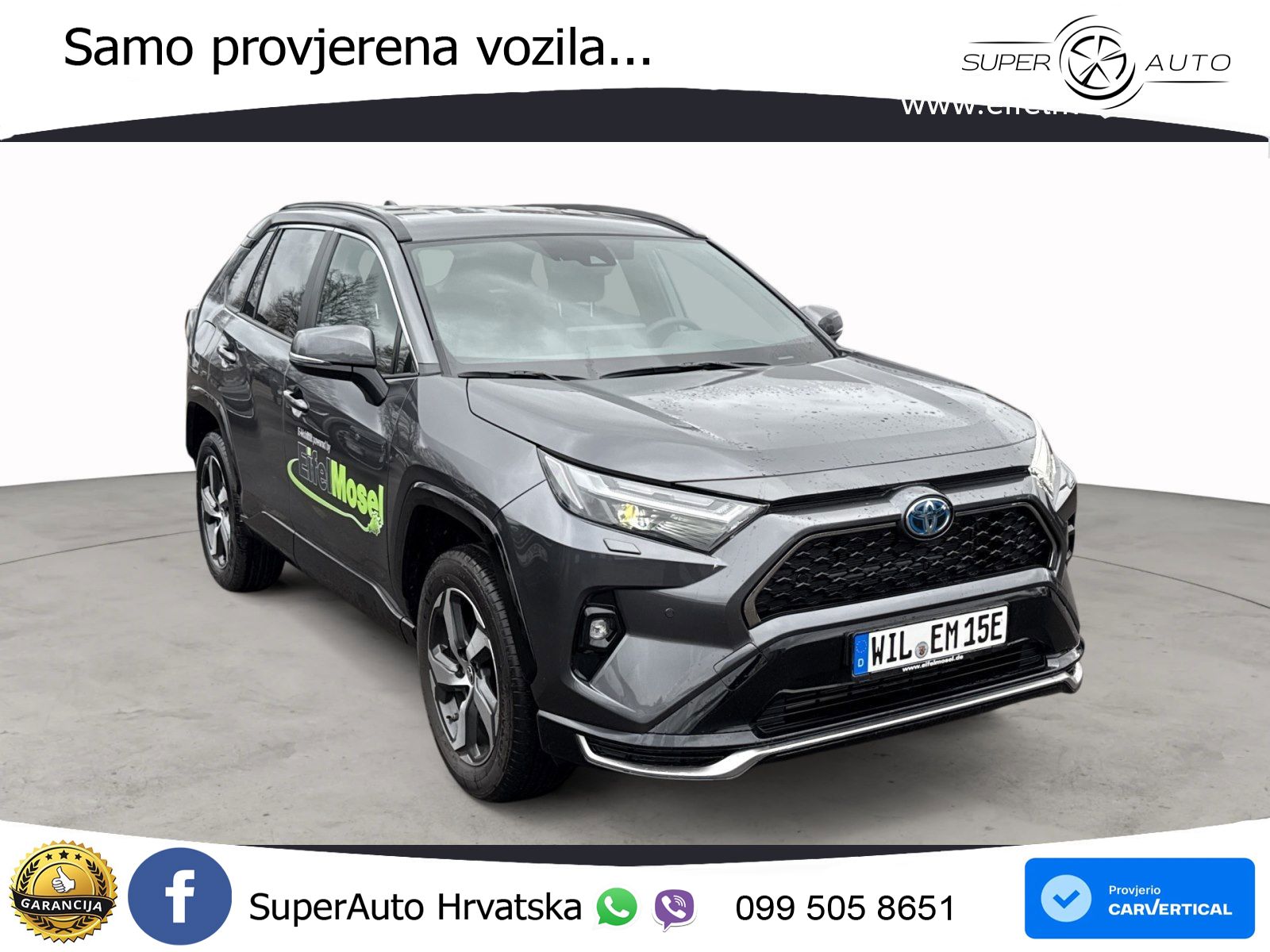Toyota RAV4 2.5 (306 KS) Hybrid AWD-i eCVT LED+GR SJED+ACC