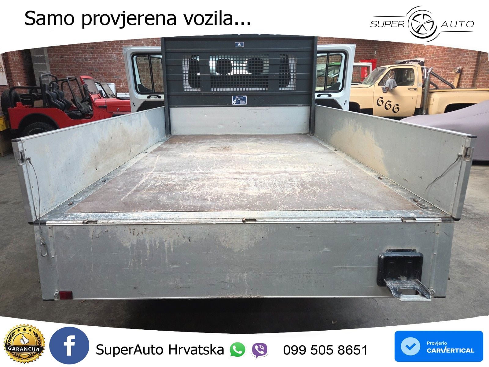 Renault Master DoKa Pritsche L3H1 TüvNeu Klima 1HandEur6 163 KS