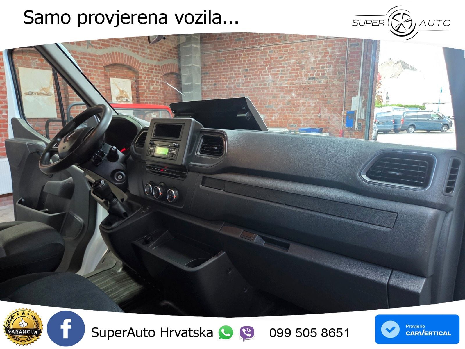 Renault Master DoKa Pritsche L3H1 TüvNeu Klima 1HandEur6 163 KS