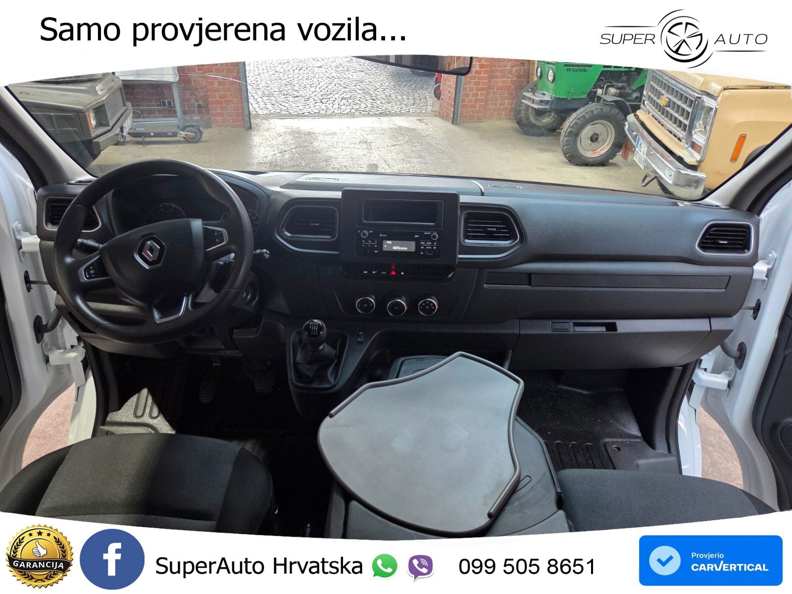 Renault Master DoKa Pritsche L3H1 TüvNeu Klima 1HandEur6 163 KS