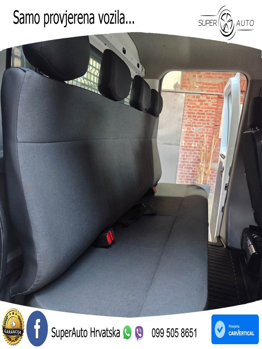 Renault Master DoKa Pritsche L3H1 TüvNeu Klima 1HandEur6 163 KS