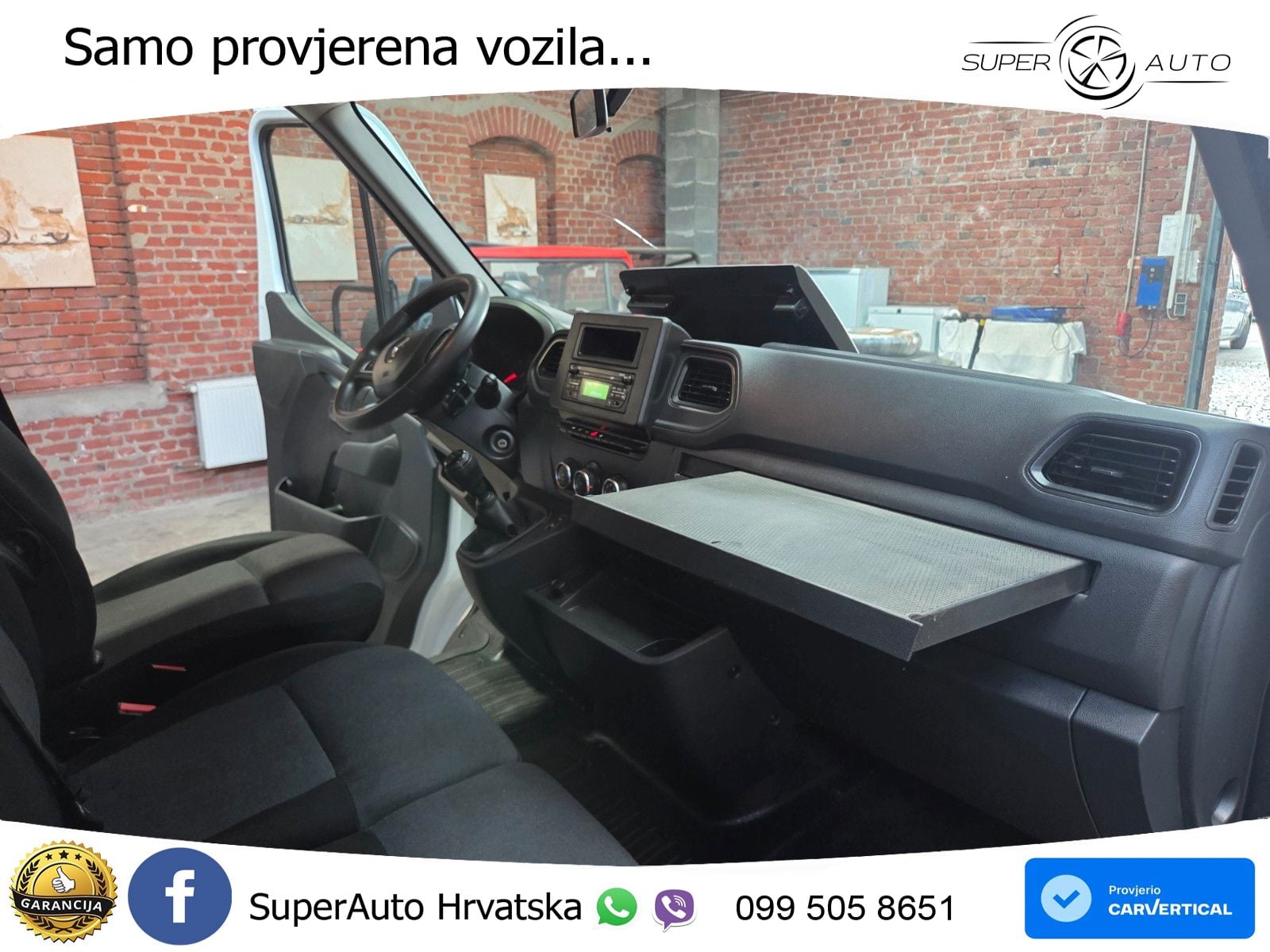 Renault Master DoKa Pritsche L3H1 TüvNeu Klima 1HandEur6 163 KS