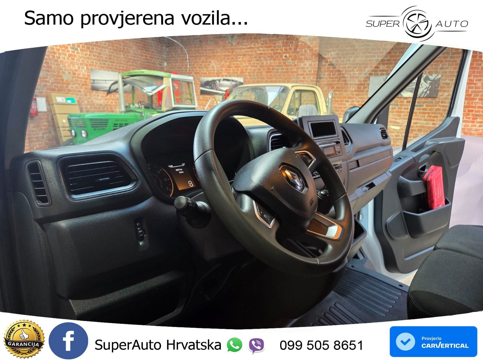 Renault Master DoKa Pritsche L3H1 TüvNeu Klima 1HandEur6 163 KS