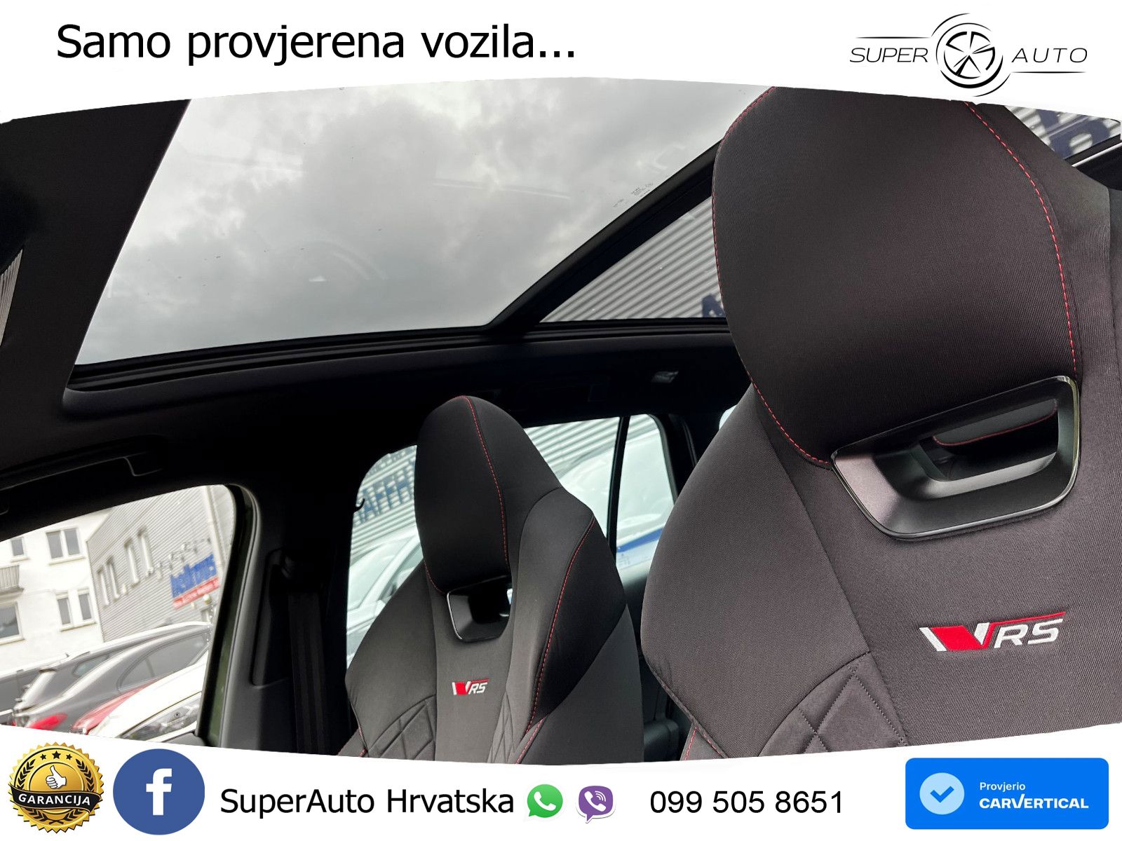 Škoda Octavia Combi RS 2.0 TSI (265 KS) DSG MATRIX+GR SJED+KAM