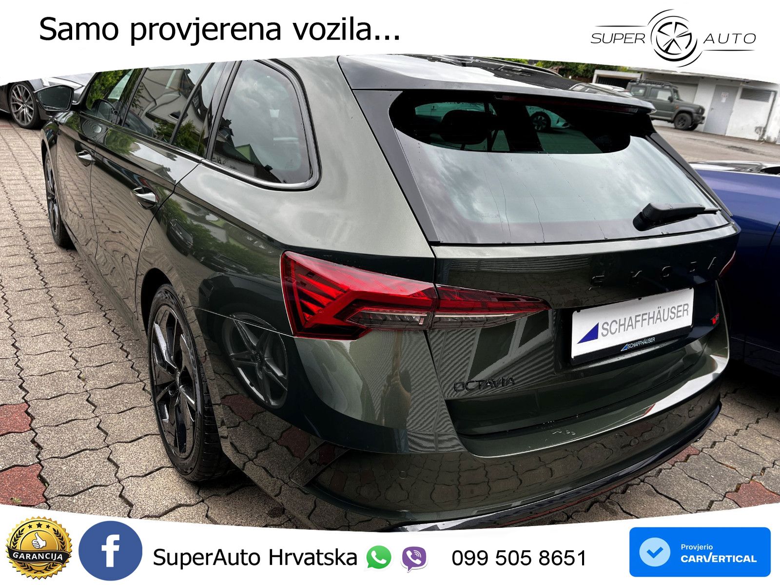 Škoda Octavia Combi RS 2.0 TSI (265 KS) DSG MATRIX+GR SJED+KAM