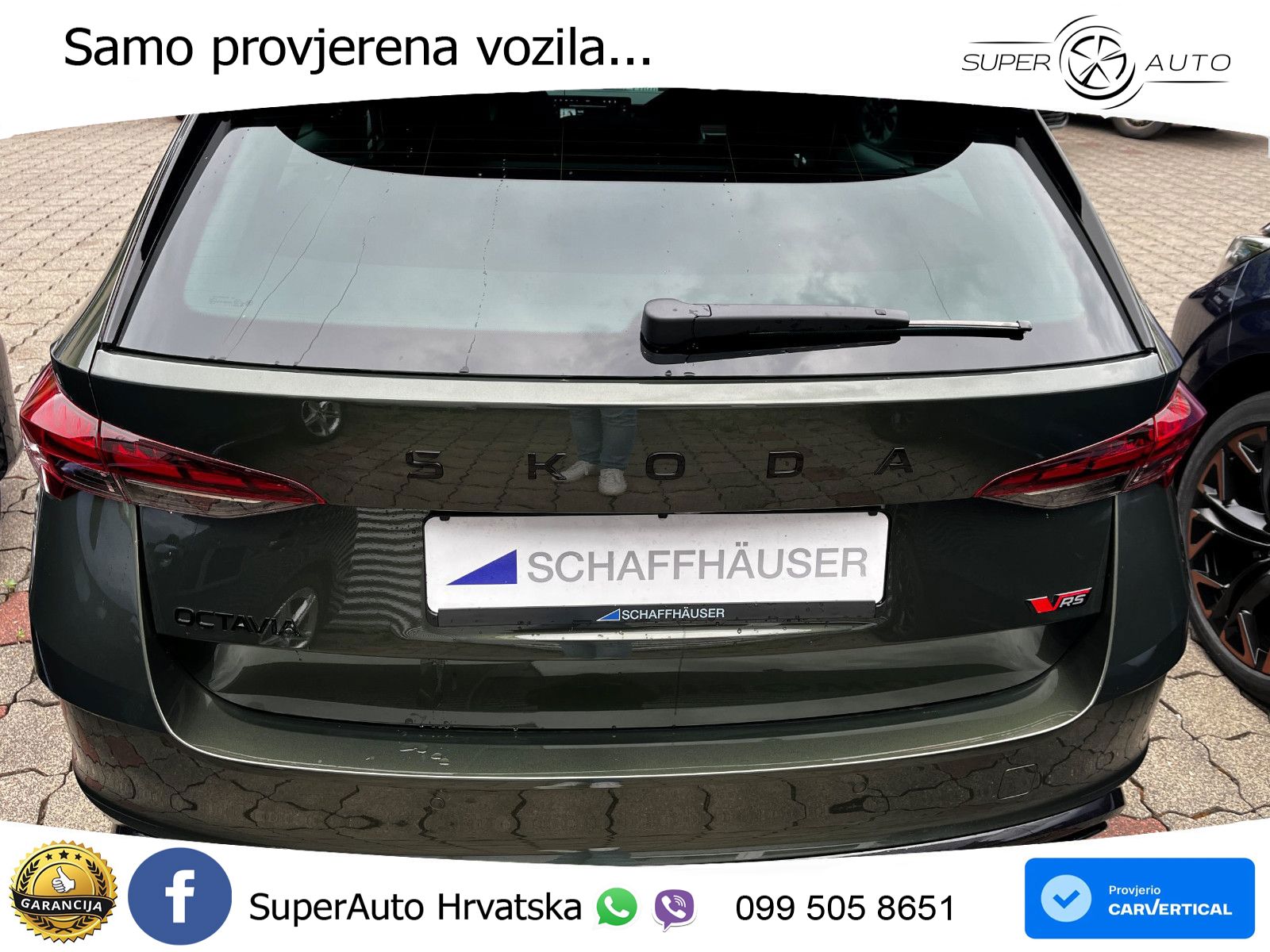 Škoda Octavia Combi RS 2.0 TSI (265 KS) DSG MATRIX+GR SJED+KAM