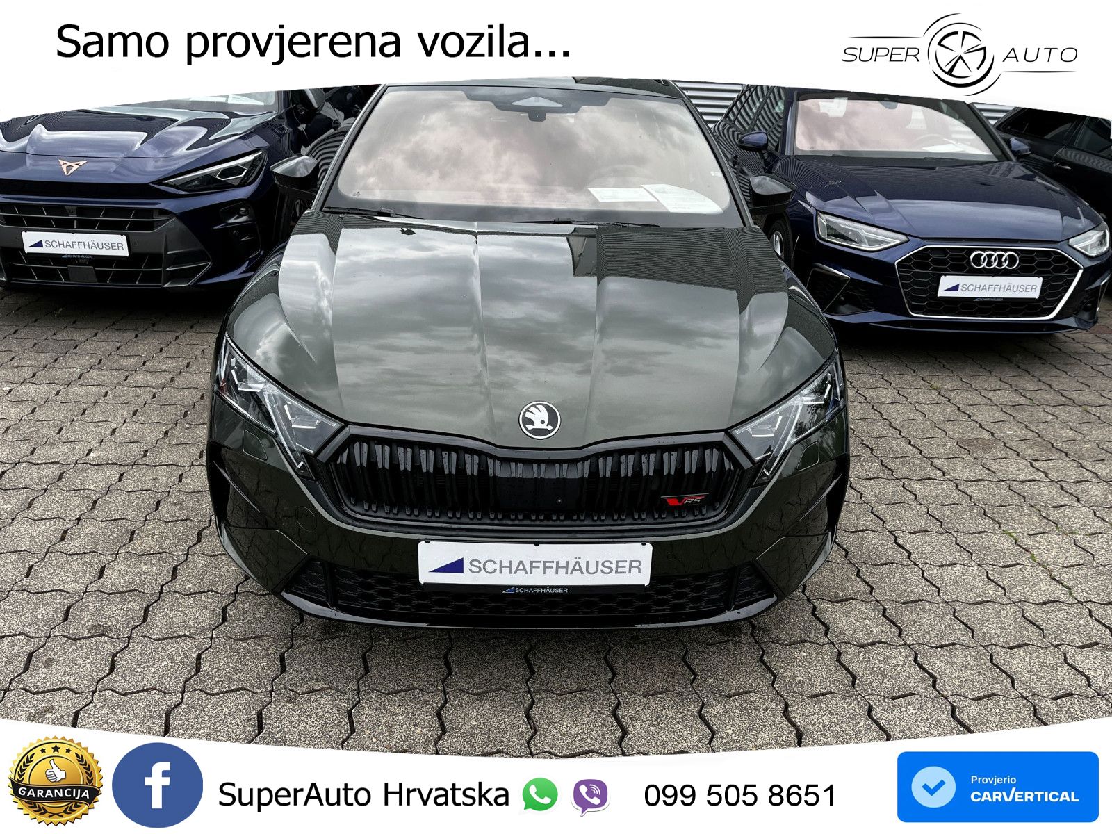 Škoda Octavia Combi RS 2.0 TSI (265 KS) DSG MATRIX+GR SJED+KAM