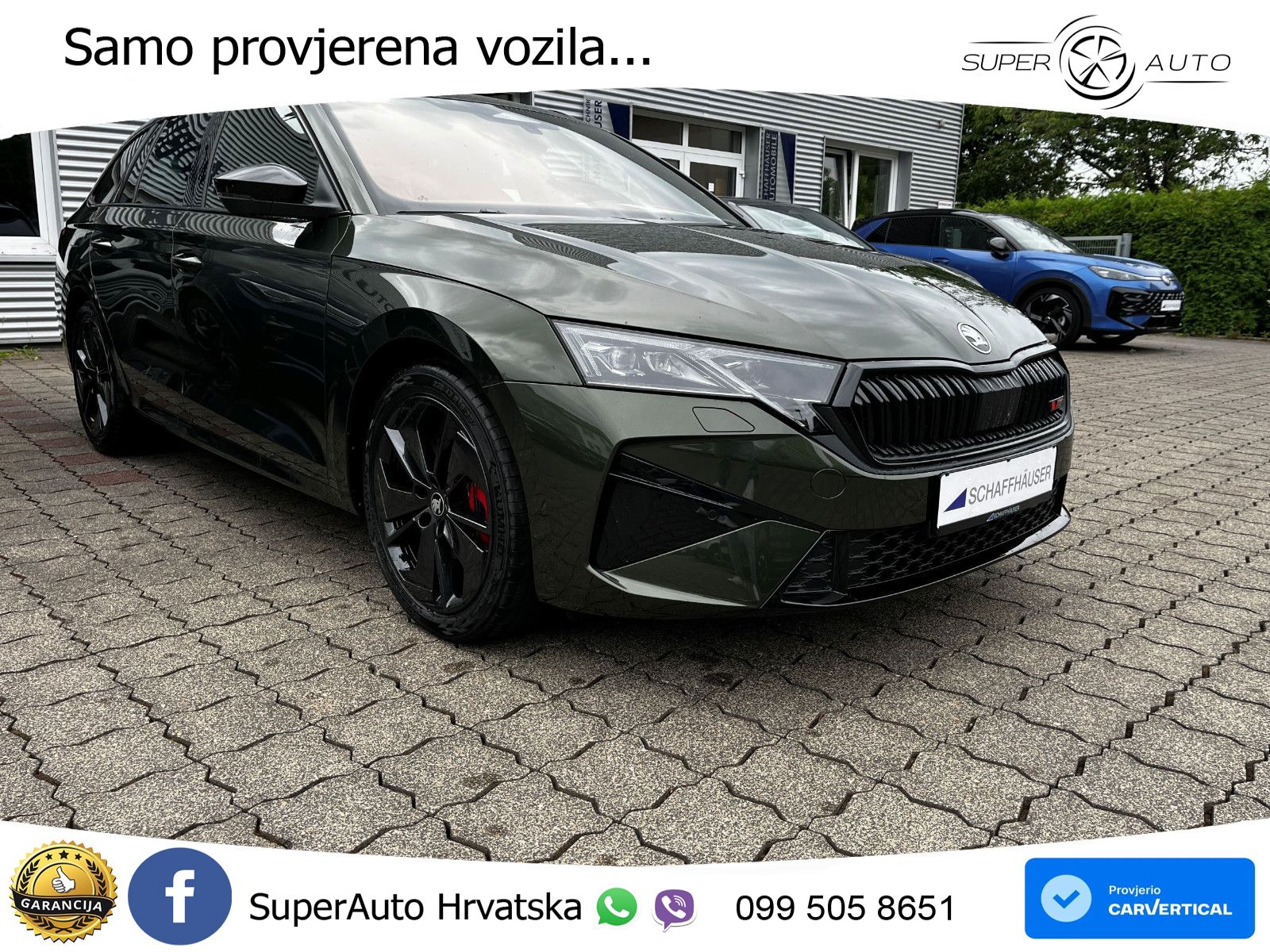 Škoda Octavia Combi RS 2.0 TSI (265 KS) DSG MATRIX+GR SJED+KAM