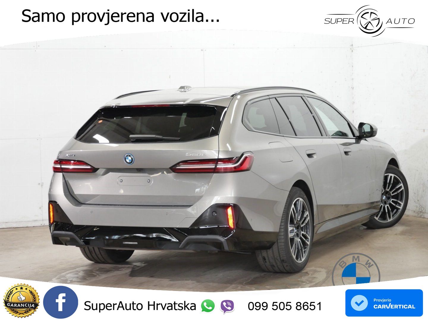 BMW 550e Touring (489 KS) xDrive Steptronic M Sport ACC+HEAD+4xGR SJED+360+PANO