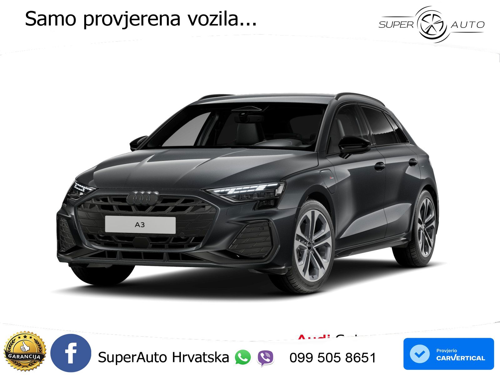 Audi A3 40 TFSIe (204 KS) S tronic S line MATRIX+GR SJED+KAM