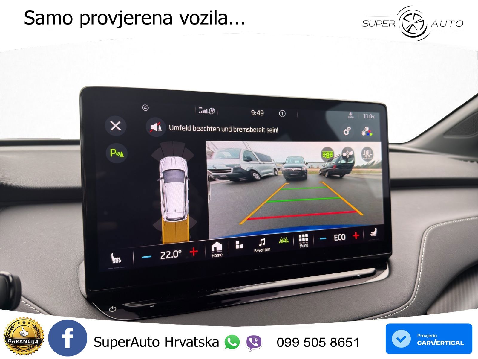 Škoda Enyaq iV 80 82 kWh (204 KS) SportLine LED+GR SJED+ACC