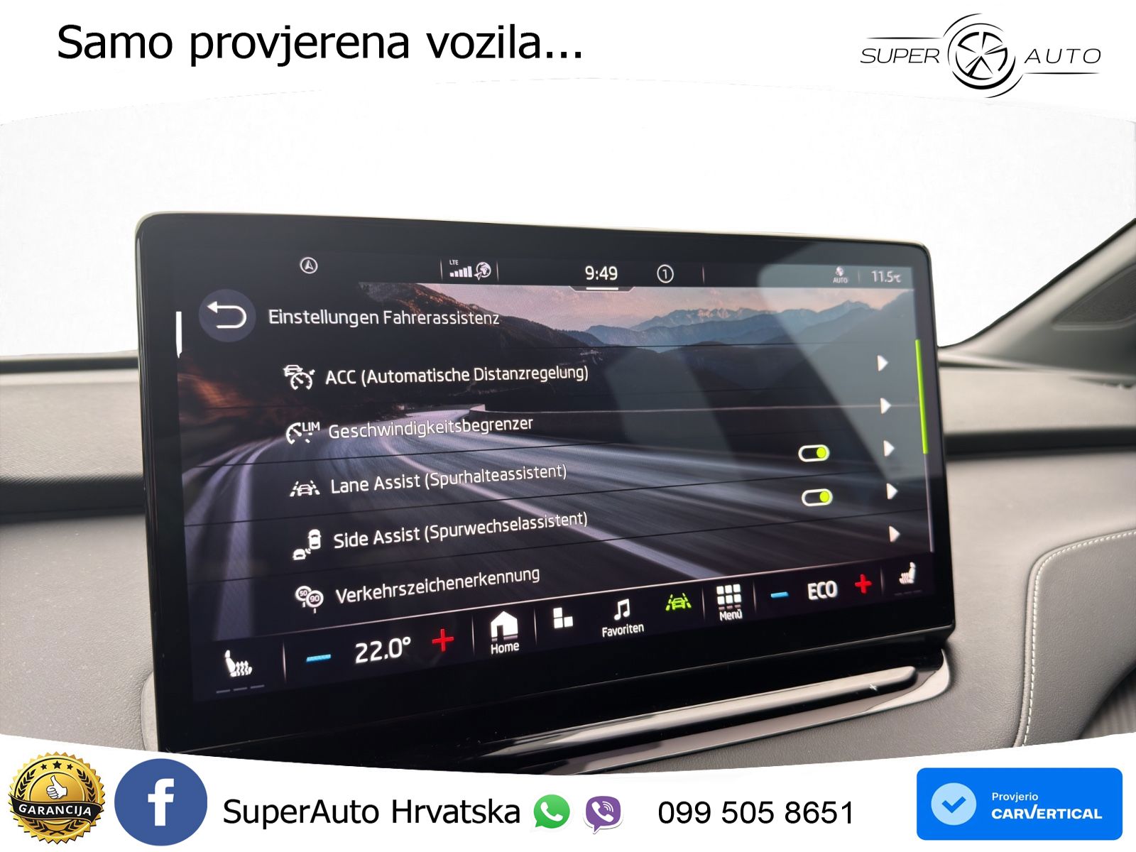 Škoda Enyaq iV 80 82 kWh (204 KS) SportLine LED+GR SJED+ACC