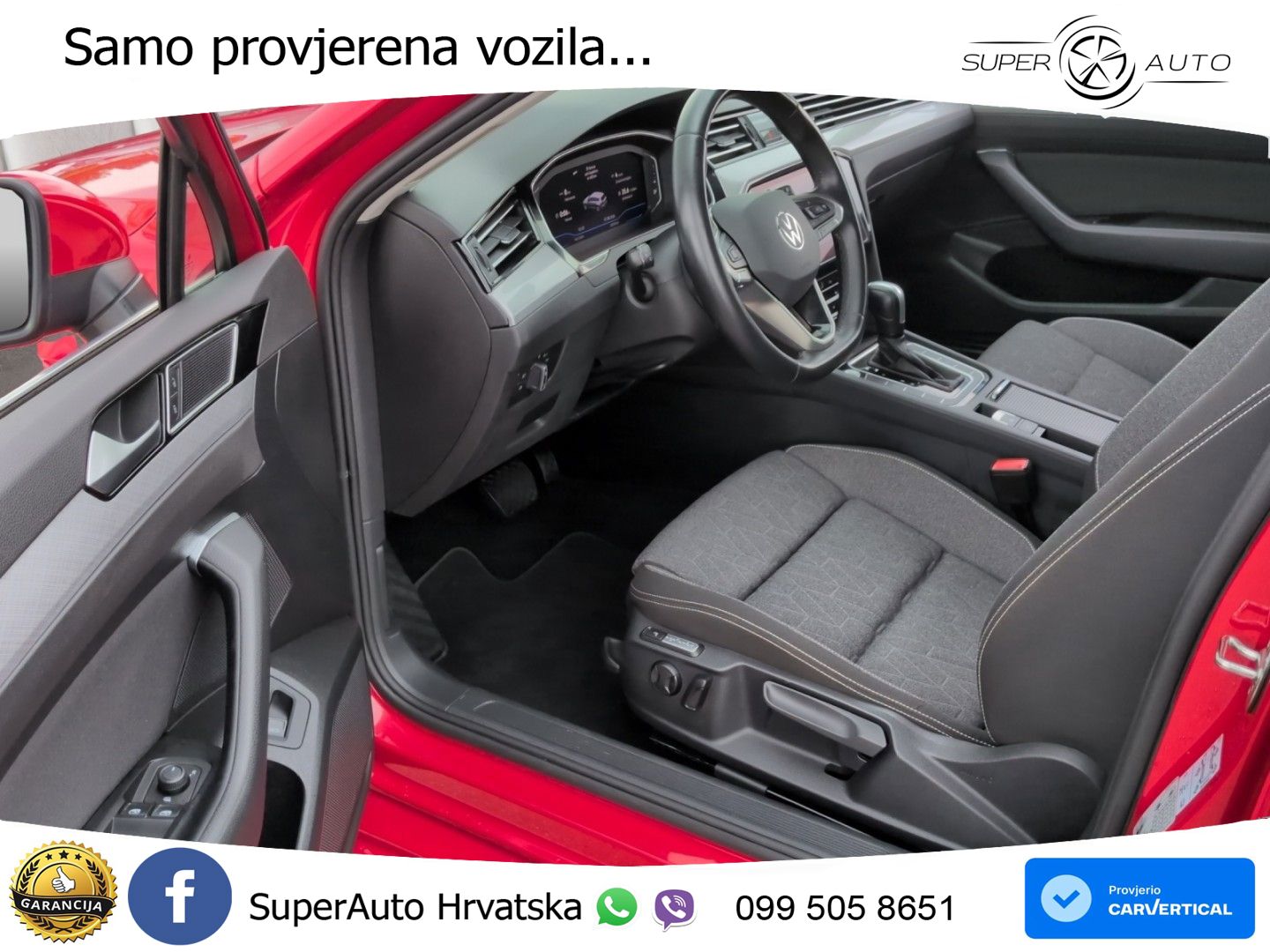Volkswagen Passat Variant 2.0 TDI (122 KS) DSG LED+GR SJED+ACC