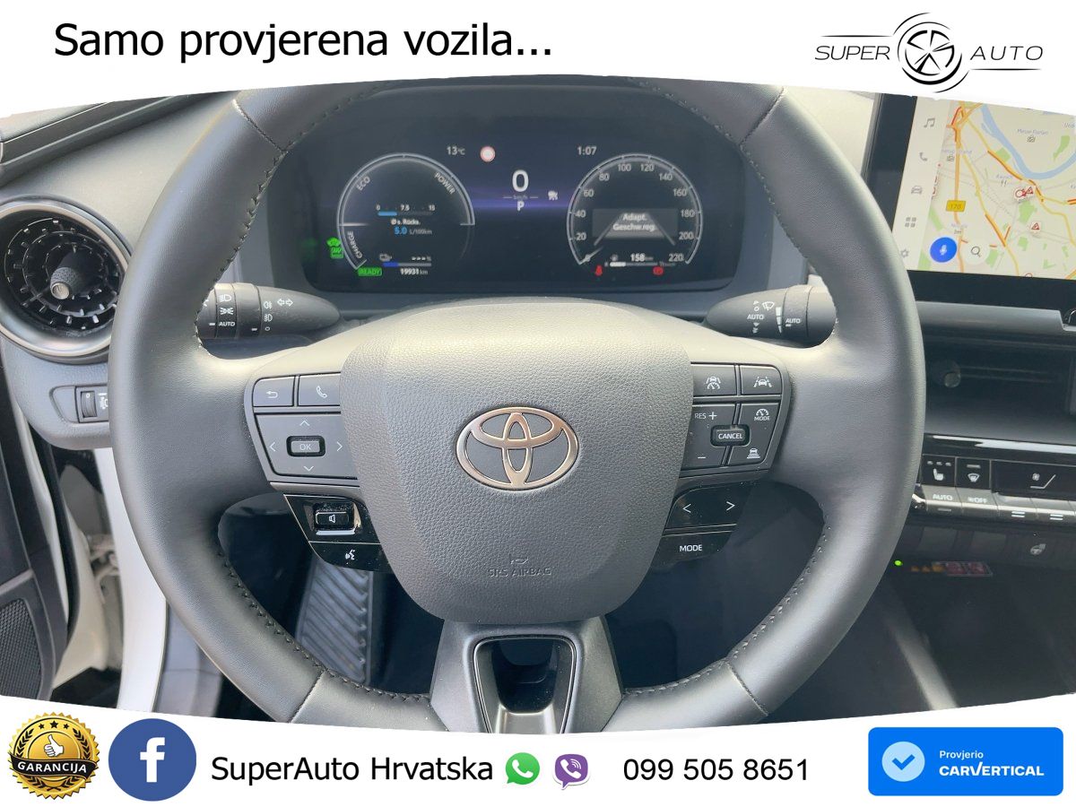 Toyota C-HR 2.0 (223 KS) PHEV e-CVT Teamplayer LED+GR SJED+ACC