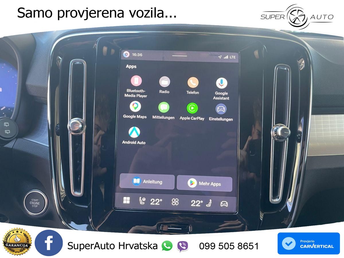 Volvo XC40 2.0 B3 163 KS Automatic LED+GR SJED+ACC