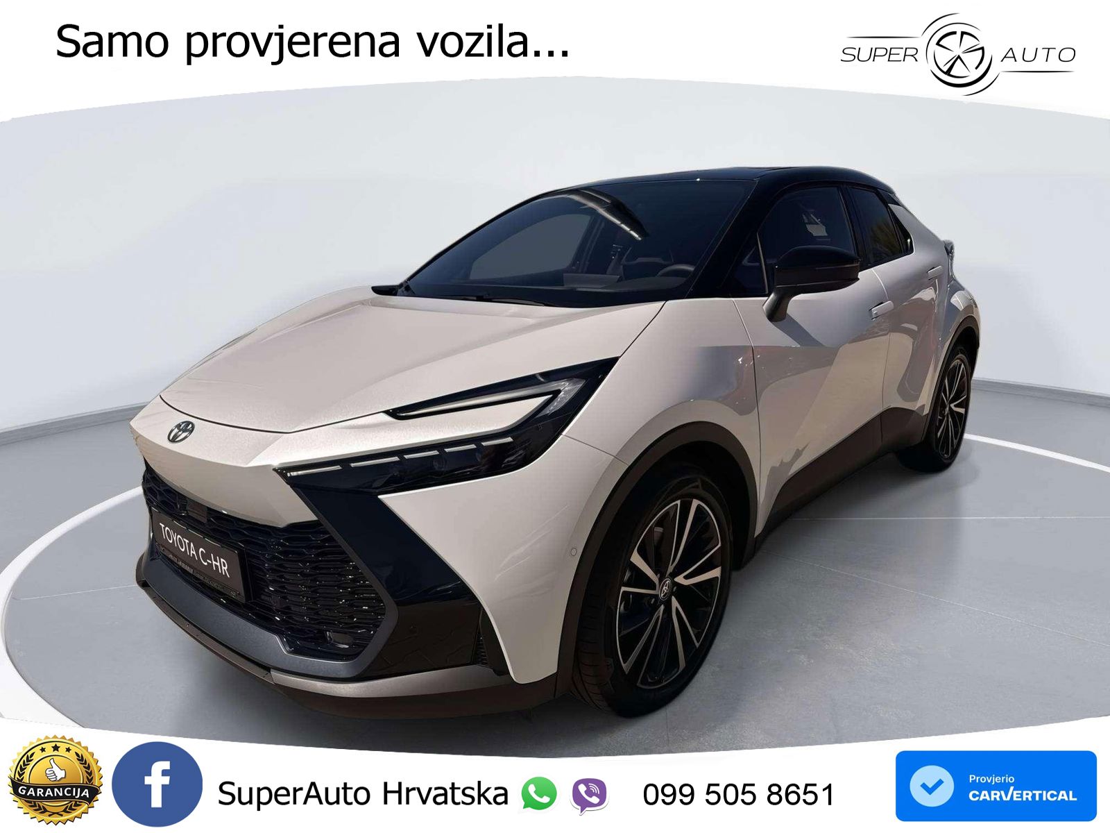 Toyota C-HR 2.0 (223 KS) PHEV e-CVT LED+GR SJED+ACC