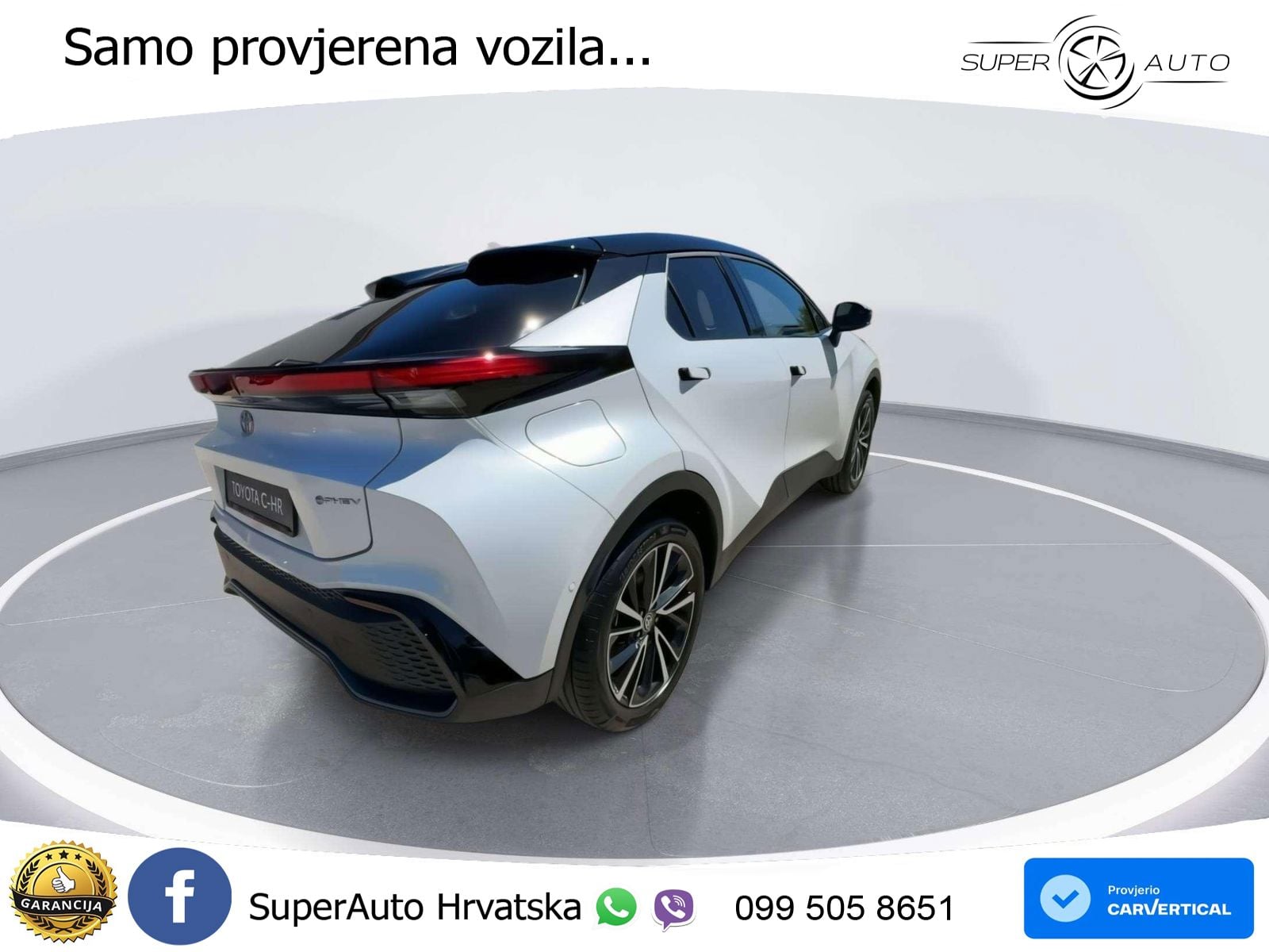 Toyota C-HR 2.0 (223 KS) PHEV e-CVT LED+GR SJED+ACC