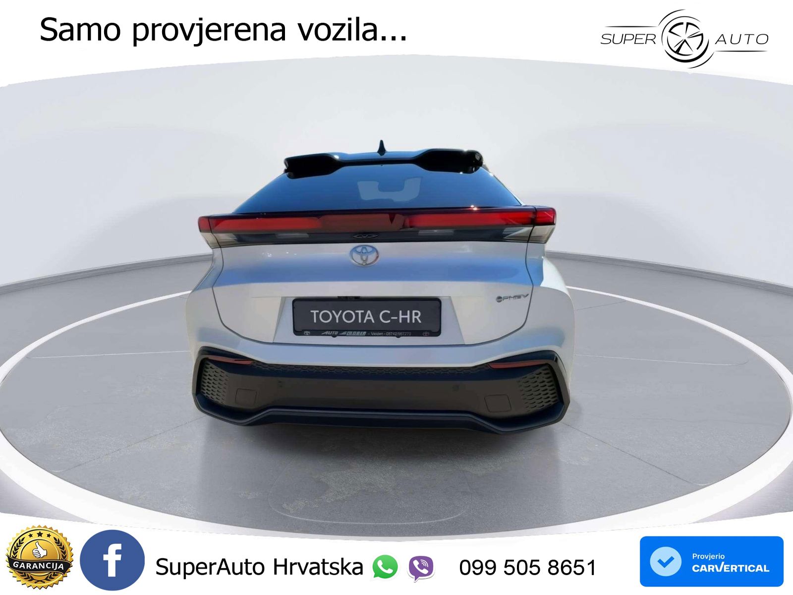 Toyota C-HR 2.0 (223 KS) PHEV e-CVT LED+GR SJED+ACC