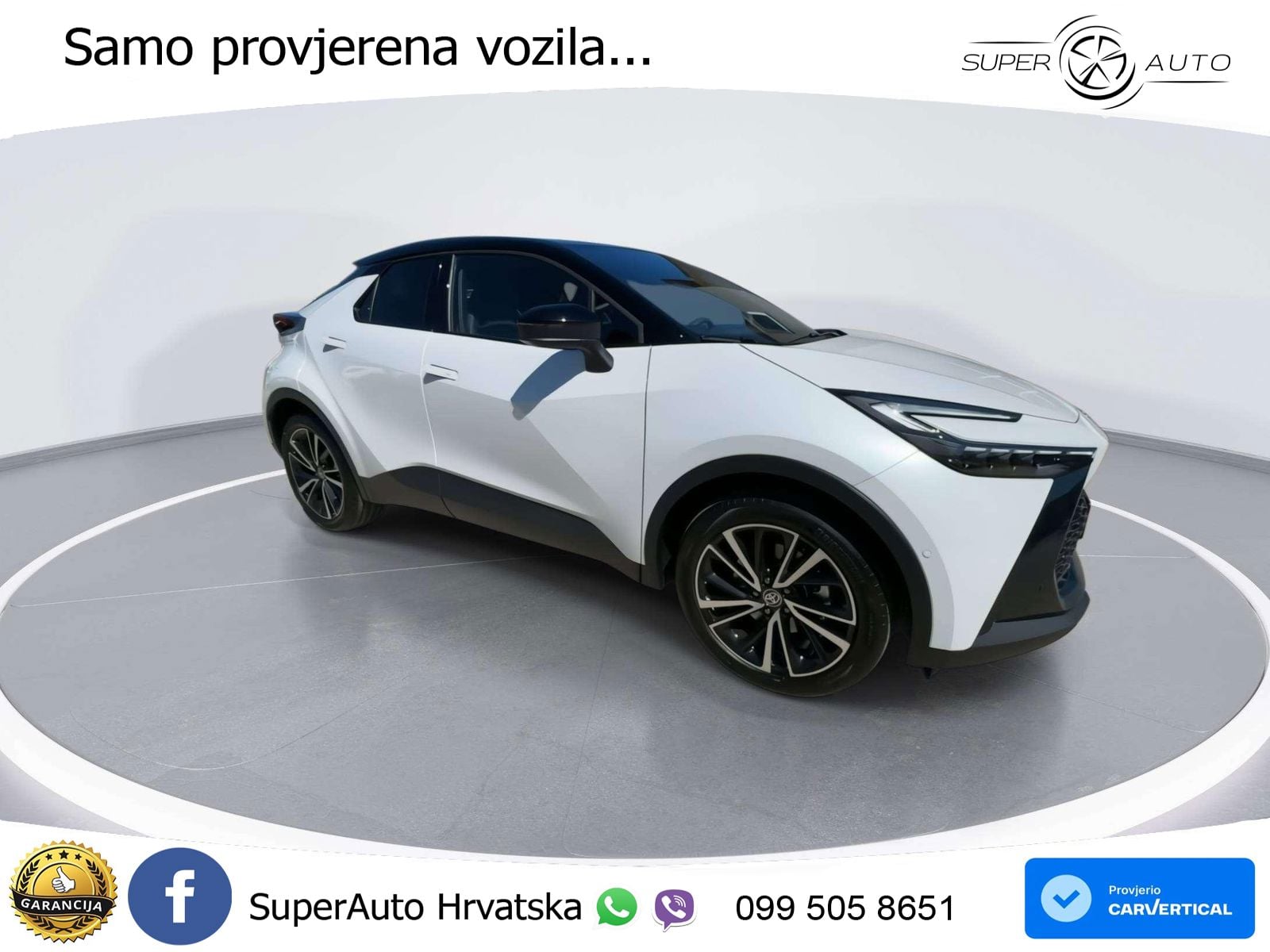 Toyota C-HR 2.0 (223 KS) PHEV e-CVT LED+GR SJED+ACC