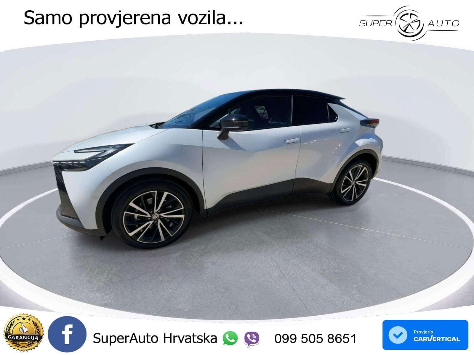 Toyota C-HR 2.0 (223 KS) PHEV e-CVT LED+GR SJED+ACC