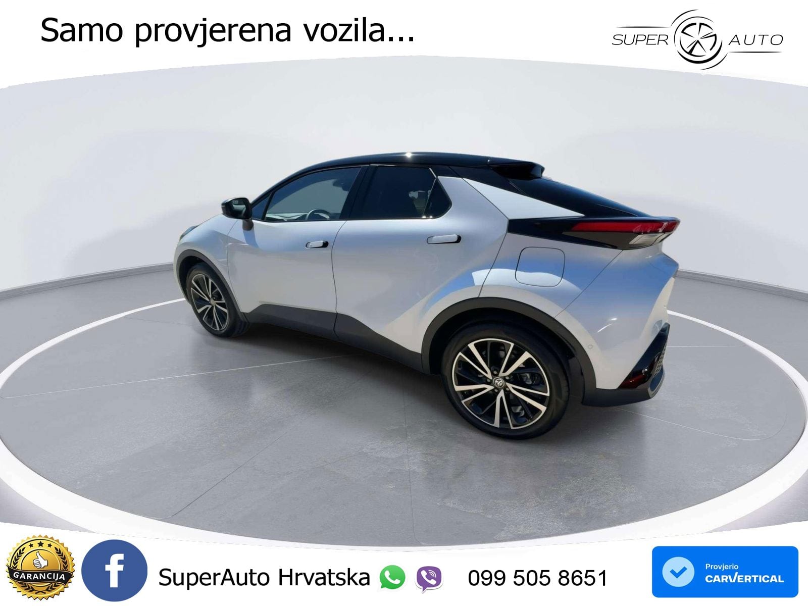 Toyota C-HR 2.0 (223 KS) PHEV e-CVT LED+GR SJED+ACC