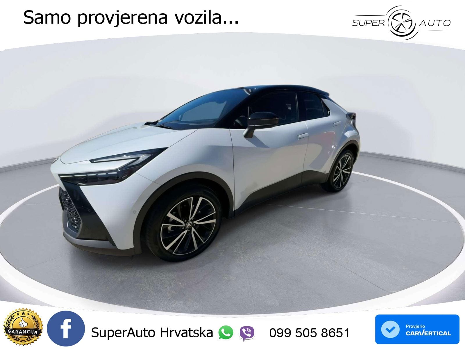Toyota C-HR 2.0 (223 KS) PHEV e-CVT LED+GR SJED+ACC