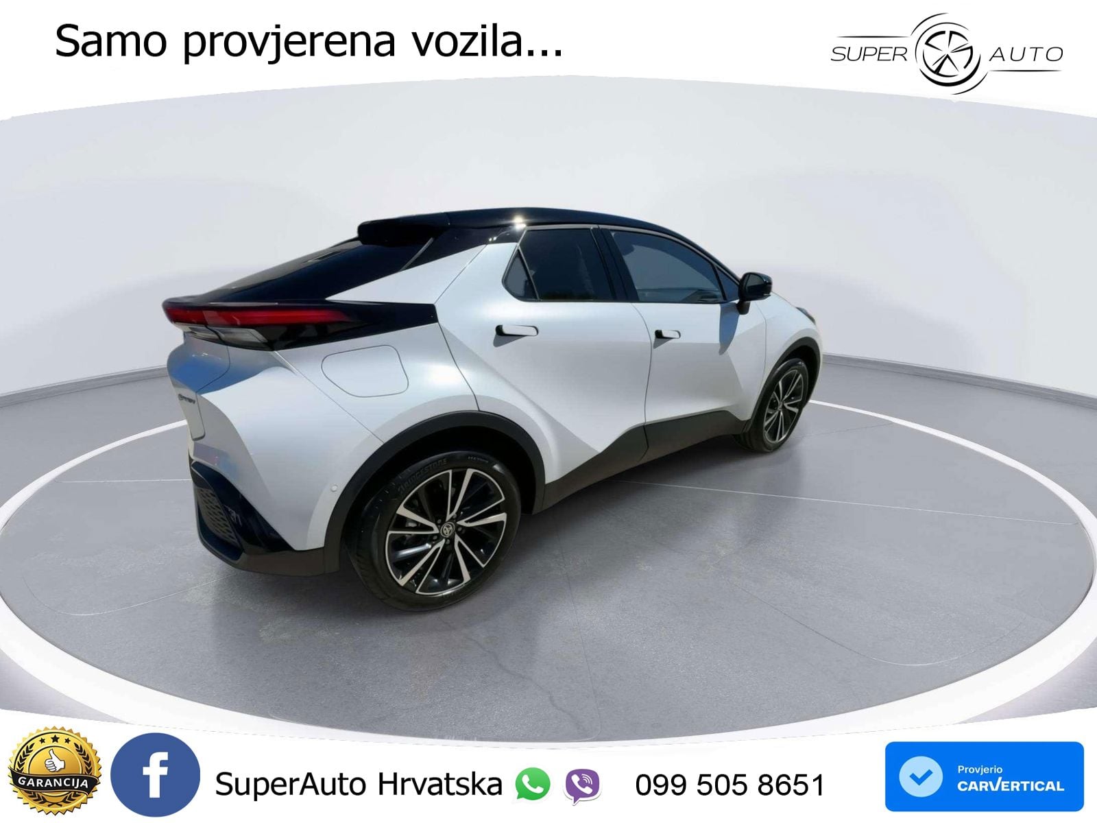 Toyota C-HR 2.0 (223 KS) PHEV e-CVT LED+GR SJED+ACC