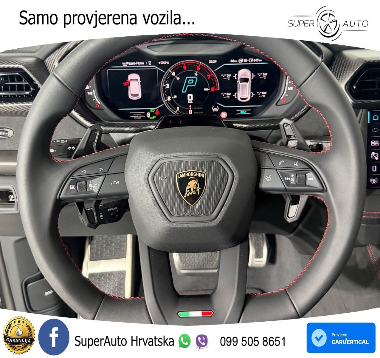 Lamborghini Urus SE 4.0 V8 (800 KS) 4WD Automatic LED+GR SJED+ACC