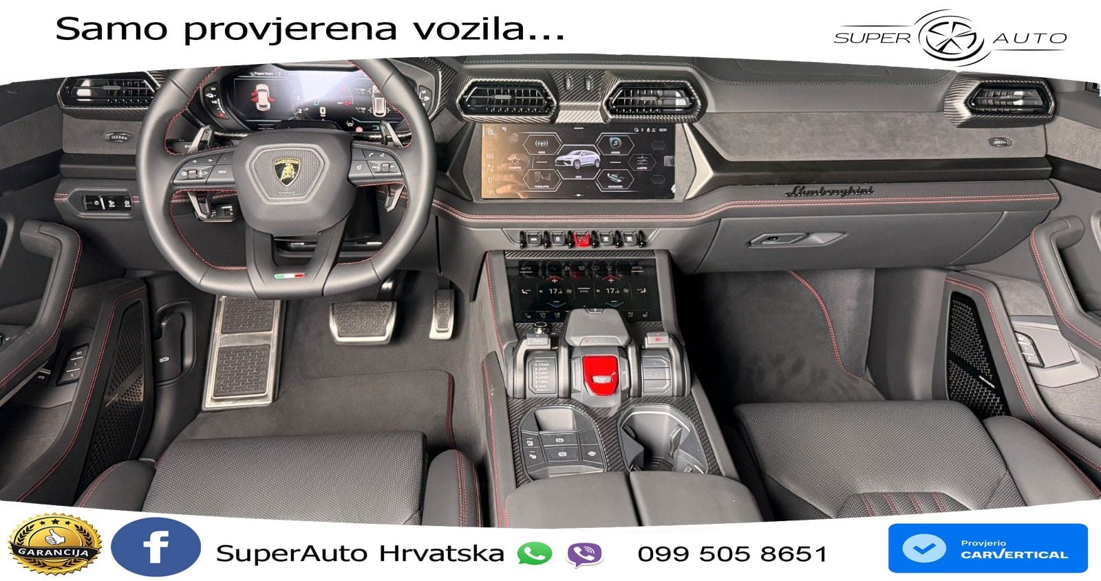 Lamborghini Urus SE 4.0 V8 (800 KS) 4WD Automatic LED+GR SJED+ACC