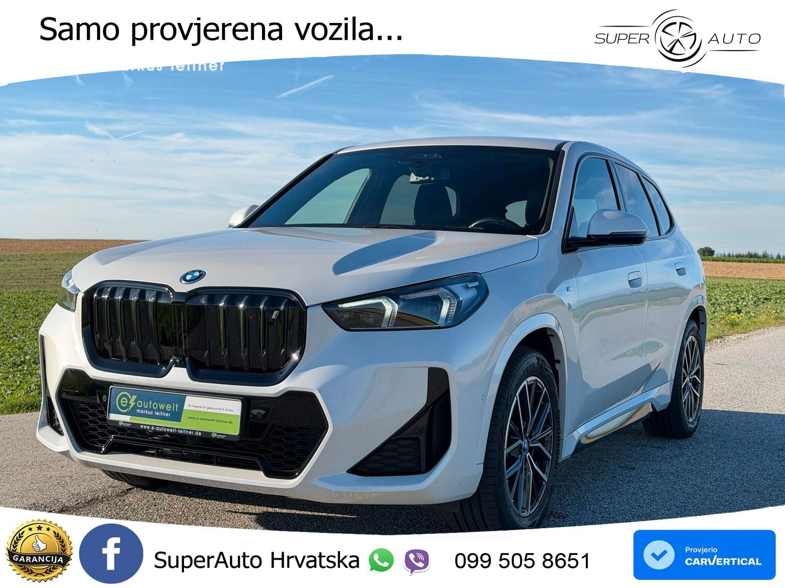 BMW iX1 68 kWh (313 KS) xDrive30 M Sport LED+GR SJED+ACC