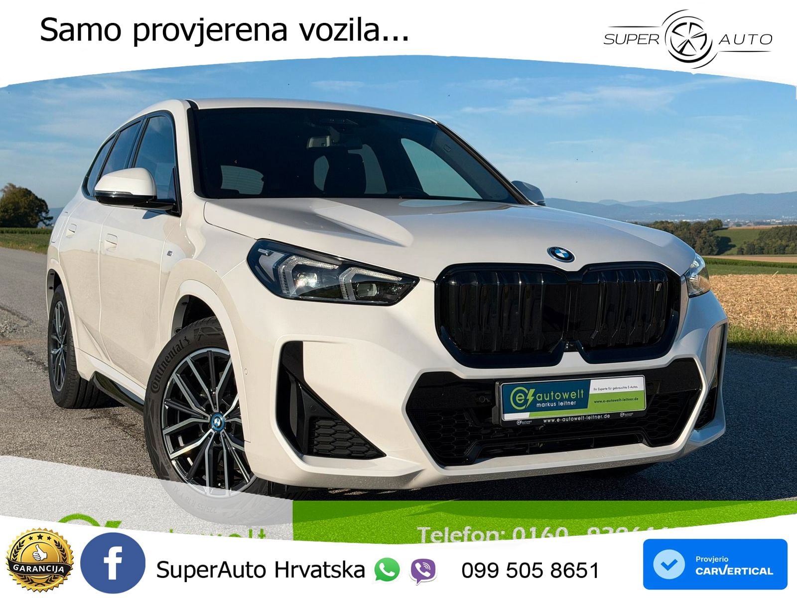 BMW iX1 68 kWh (313 KS) xDrive30 M Sport LED+GR SJED+ACC