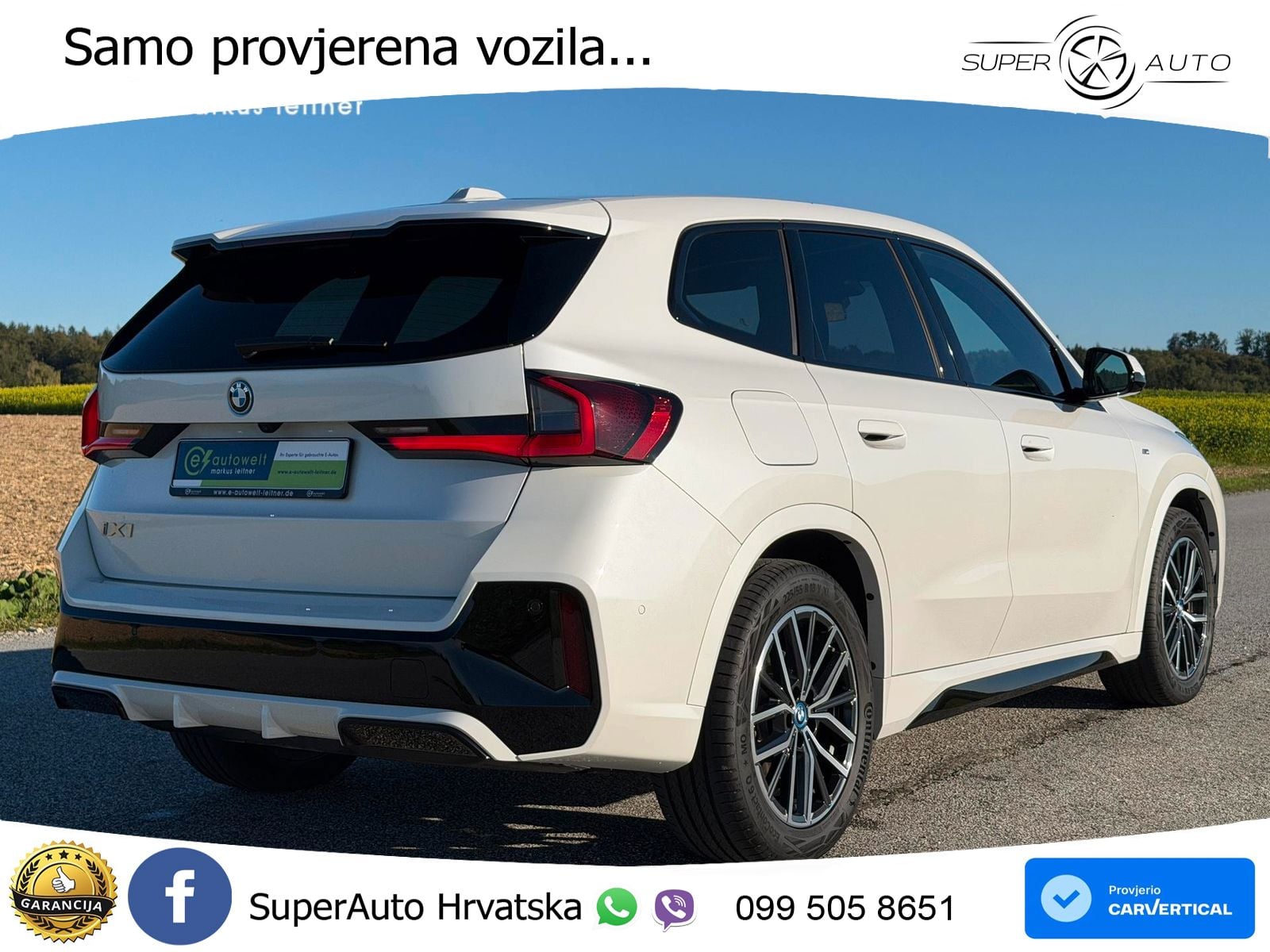 BMW iX1 68 kWh (313 KS) xDrive30 M Sport LED+GR SJED+ACC