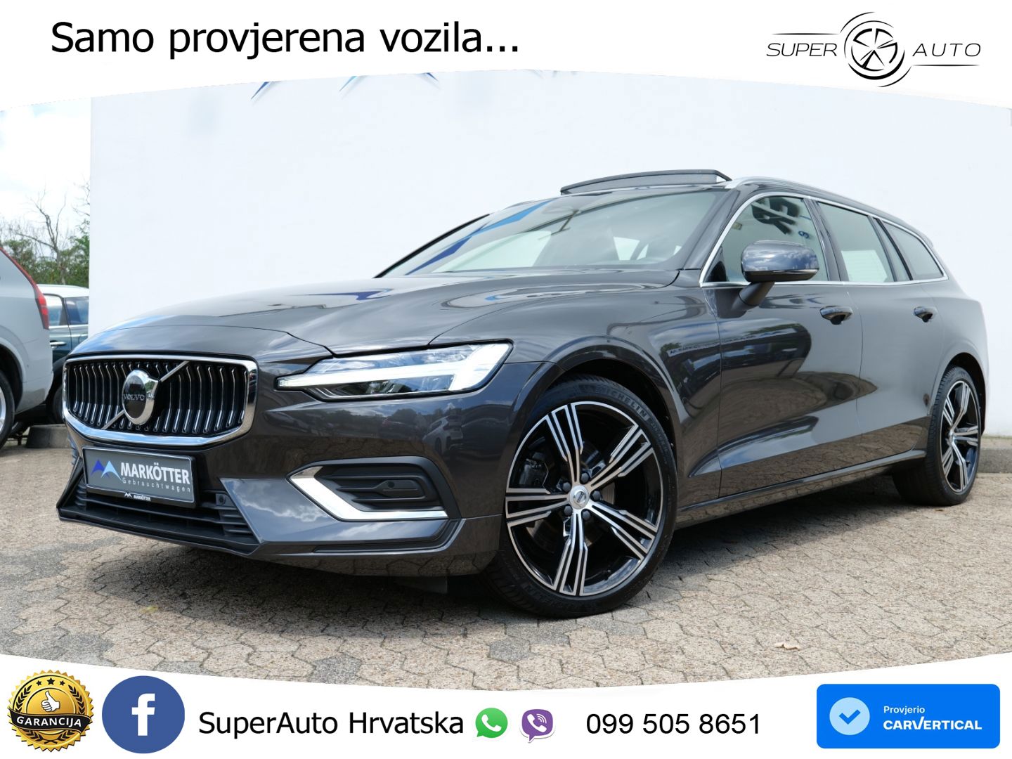 Volvo V60 2.0 B4 Diesel Geartronic LED+GR SJED+ACC