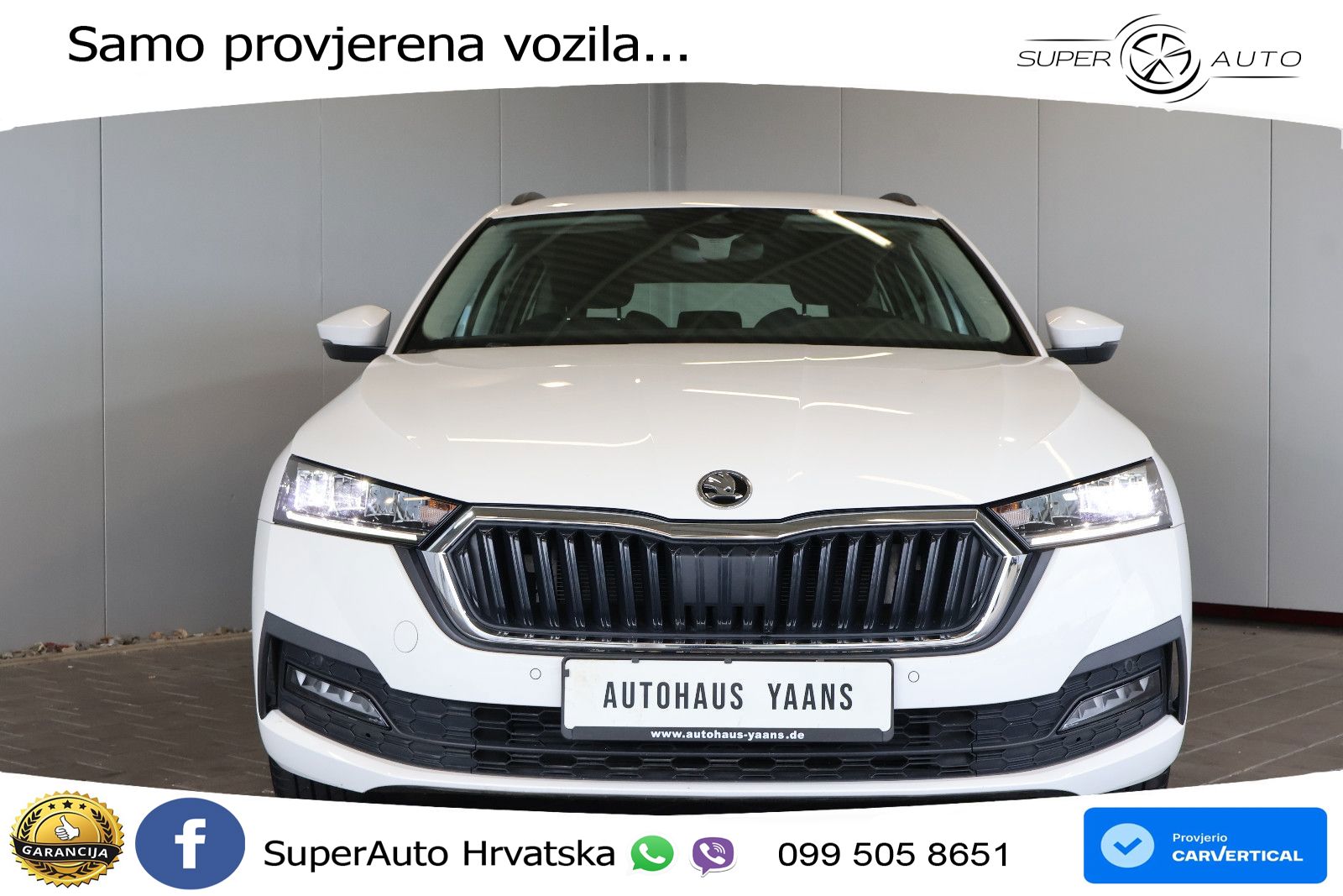 Škoda Octavia Combi 2.0 TDI (150 KS) LED+GR SJED+ACC