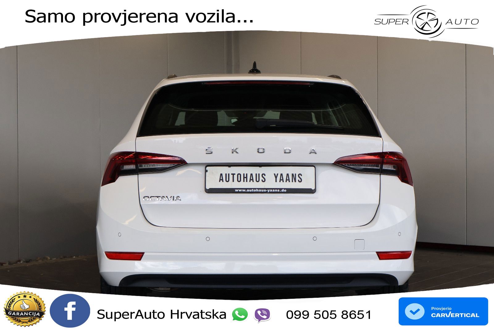 Škoda Octavia Combi 2.0 TDI (150 KS) LED+GR SJED+ACC