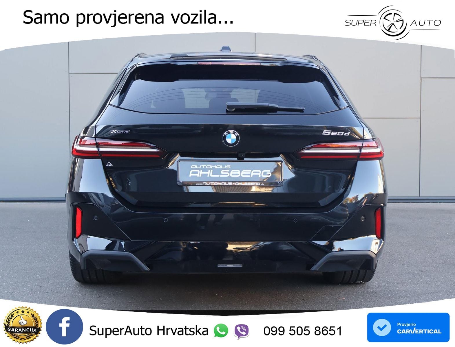 BMW 520d Touring (197 KS) xDrive Steptronic M Sport LED+GR SJED+ACC