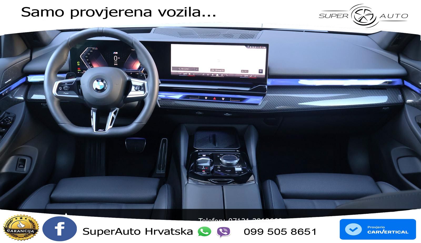BMW 520d Touring (197 KS) xDrive Steptronic M Sport LED+GR SJED+ACC