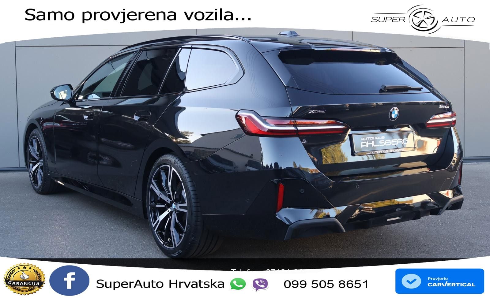 BMW 520d Touring (197 KS) xDrive Steptronic M Sport LED+GR SJED+ACC