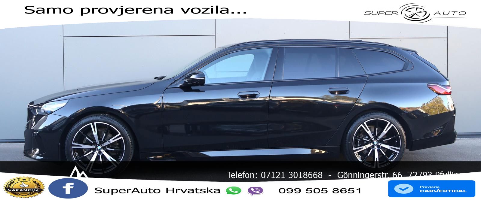 BMW 520d Touring (197 KS) xDrive Steptronic M Sport LED+GR SJED+ACC