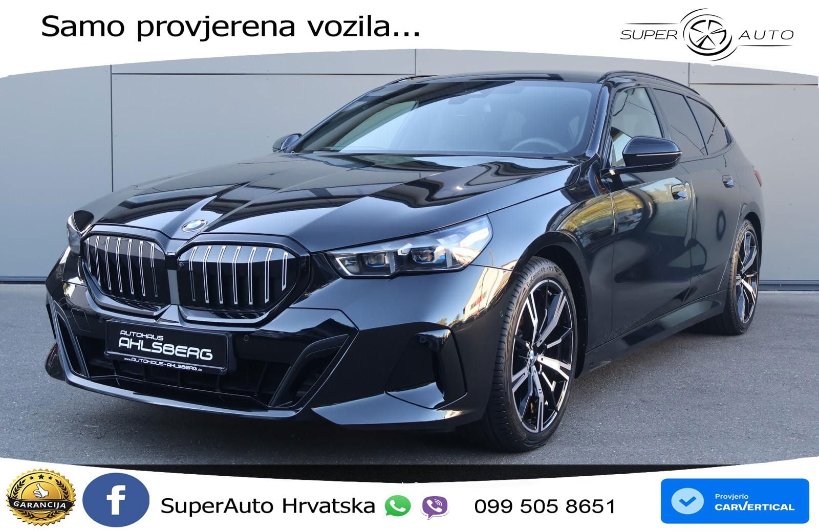 BMW 520d Touring (197 KS) xDrive Steptronic M Sport LED+GR SJED+ACC