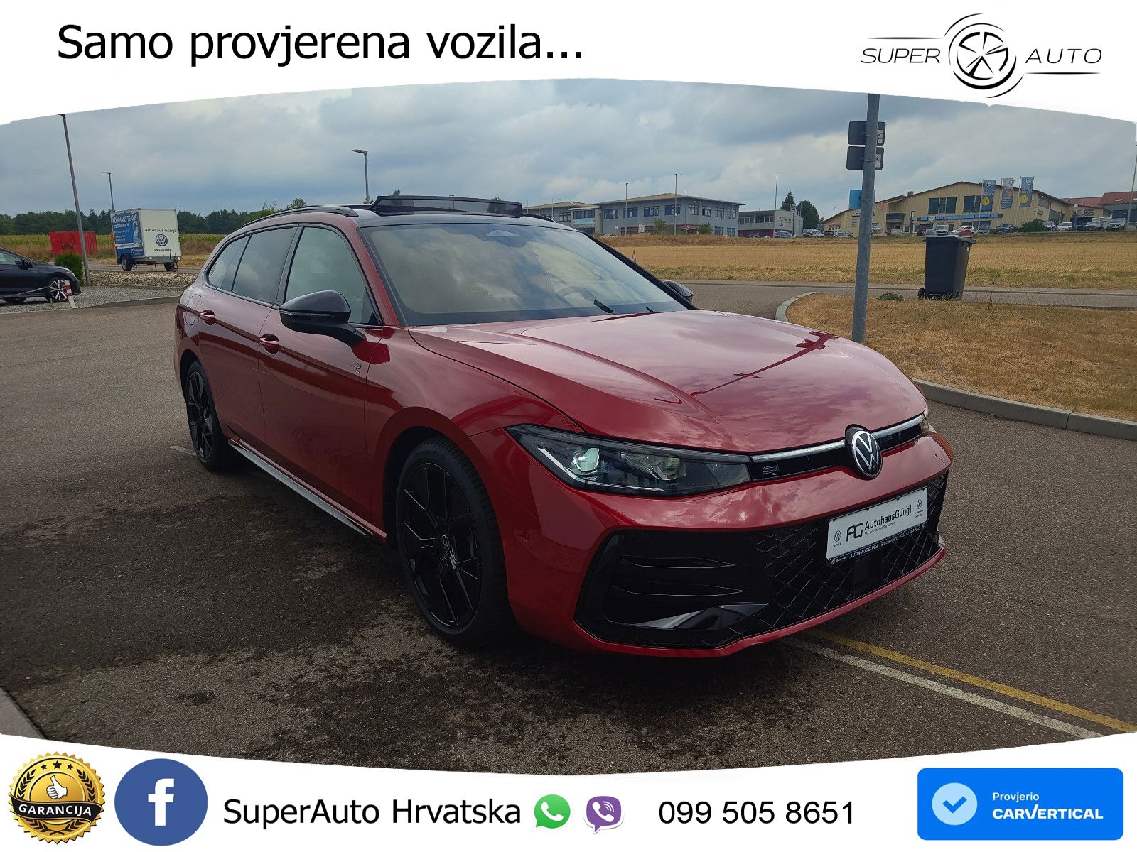 Volkswagen Passat Variant 2.0 TSI (265 KS) 4MOTION DSG R-Line MATRIX+GR SJED+KAM
